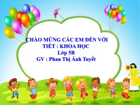 Bài giảng Khoa học Lớp 5 - Bài 12: Phòng bệnh sốt rét - Năm học 2023-2024 - Phan Thị Ánh Tuyết