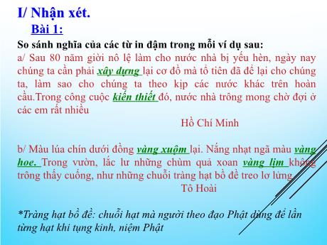 Bài giảng Tiếng Việt Lớp 5 (Luyện từ và câu) - Bài: Từ đồng nghĩa - Nguyễn Thị Mỹ Linh