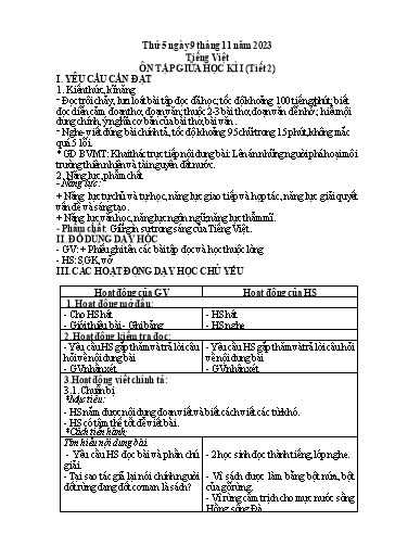 Giáo án điện tử Lớp 5 - Tuần 10 (Thứ 5+6) - Năm học 2023-2024 - Nguyễn Thị Mỹ Linh