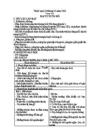 Giáo án điện tử Lớp 5 - Tuần 11 (Thứ 5+6) - Năm học 2023-2024 - Nguyễn Thị Mỹ Linh