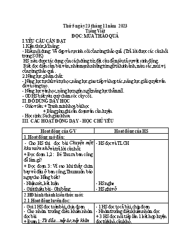Giáo án điện tử Lớp 5 - Tuần 12 (Thứ 5+6) - Năm học 2023-2024 - Phan Thị Ánh Tuyết