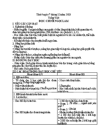 Giáo án điện tử Lớp 5 - Tuần 14 (Thứ 5+6) - Năm học 2023-2024 - Phan Thị Huyền