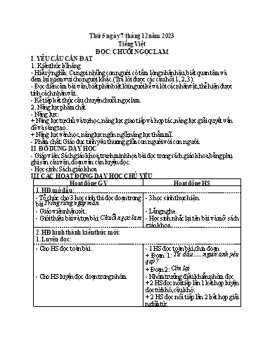 Giáo án điện tử Lớp 5 - Tuần 14 (Thứ 5+6) - Năm học 2023-2024 - Phan Thị Ánh Tuyết
