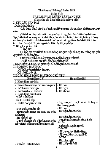 Giáo án điện tử Lớp 5 - Tuần 17 (Thứ 5+6) - Năm học 2023-2024 - Hoàng Thị Huệ