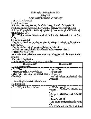 Giáo án điện tử Lớp 5 - Tuần 19 (Thứ 5+6) - Năm học 2023-2024 - Phan Thị Huyền