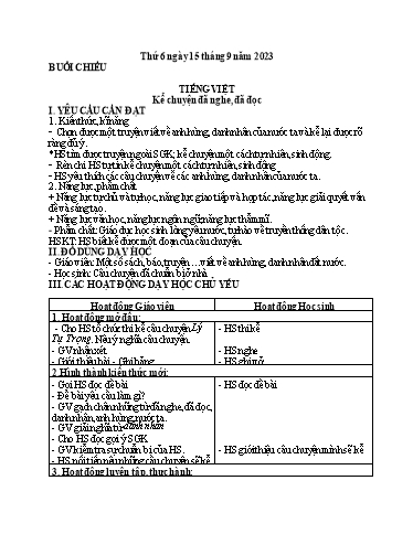 Giáo án điện tử Lớp 5 - Tuần 2 (Thứ 6) - Năm học 2023-2024 - Hoàng Thị Huệ