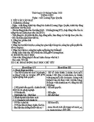 Giáo án điện tử Lớp 5 - Tuần 2 (Thứ 6) - Năm học 2023-2024 - Phan Thị Ánh Tuyết
