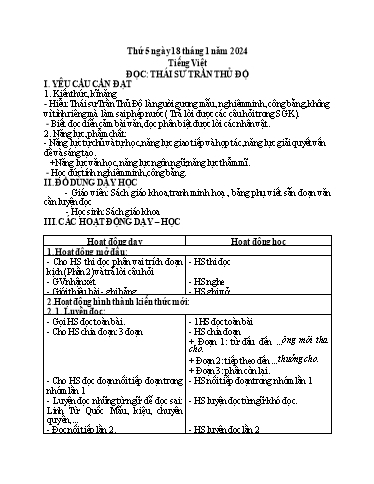 Giáo án điện tử Lớp 5 - Tuần 20 (Thứ 5+6) - Năm học 2023-2024 - Phan Thị Huyền