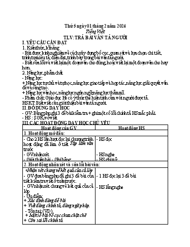 Giáo án điện tử Lớp 5 - Tuần 22 (Thứ 5+6) - Năm học 2023-2024 - Hoàng Thị Huệ
