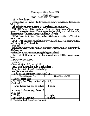 Giáo án điện tử Lớp 5 - Tuần 22 (Thứ 5+6) - Năm học 2023-2024 - Phan Thị Ánh Tuyết