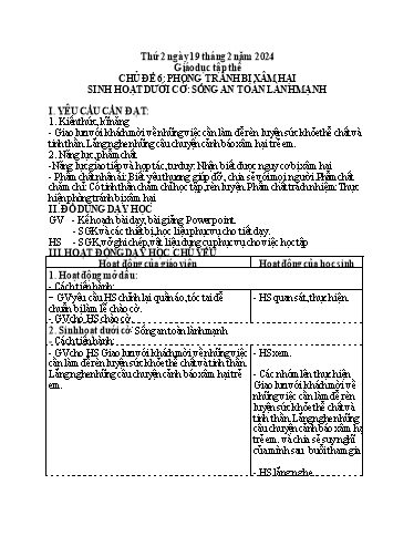Giáo án điện tử Lớp 5 - Tuần 23 (Thứ 2+3+4) - Năm học 2023-2024 - Phan Thị Huyền