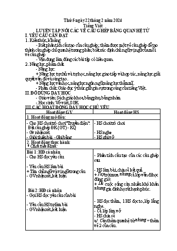 Giáo án điện tử Lớp 5 - Tuần 23 (Thứ 5+6) - Năm học 2023-2024 - Nguyễn Thị Mỹ Linh