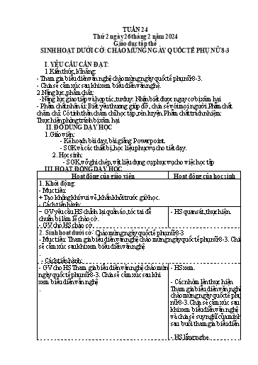Giáo án điện tử Lớp 5 - Tuần 24 (Thứ 2+3+4) - Năm học 2023-2024 - Nguyễn Thị Mỹ Linh