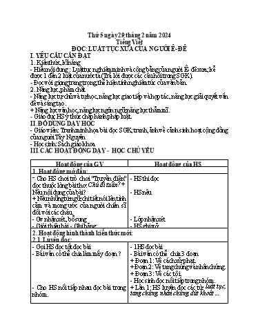 Giáo án điện tử Lớp 5 - Tuần 24 (Thứ 5+6) - Năm học 2023-2024 - Phan Thị Ánh Tuyết