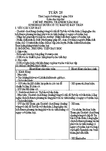 Giáo án điện tử Lớp 5 - Tuần 25 (Thứ 2+3+4) - Năm học 2023-2024 - Phan Thị Ánh Tuyết