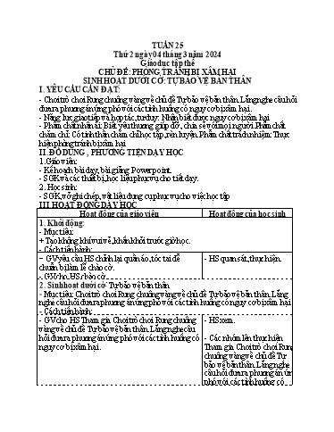 Giáo án điện tử Lớp 5 - Tuần 25 (Thứ 2+3+4) - Năm học 2023-2024 - Phan Thị Huyền