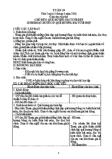 Giáo án điện tử Lớp 5 - Tuần 29 (Thứ 2+3) - Năm học 2023-2024 - Hoàng Thị Huệ
