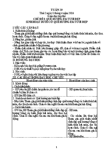 Giáo án điện tử Lớp 5 - Tuần 29 (Thứ 2+3+4) - Năm học 2023-2024 - Phan Thị Ánh Tuyết
