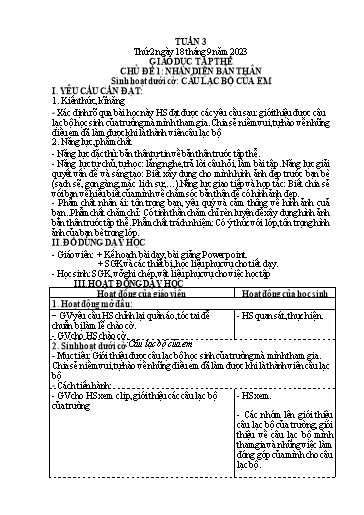 Giáo án điện tử Lớp 5 - Tuần 3 - Năm học 2023-2024 - Phan Thị Huyền