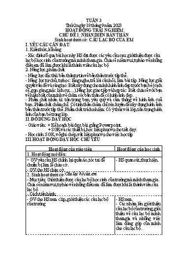 Giáo án điện tử Lớp 5 - Tuần 3 (Thứ 2-5) - Năm học 2023-2024 - Phan Thị Ánh Tuyết