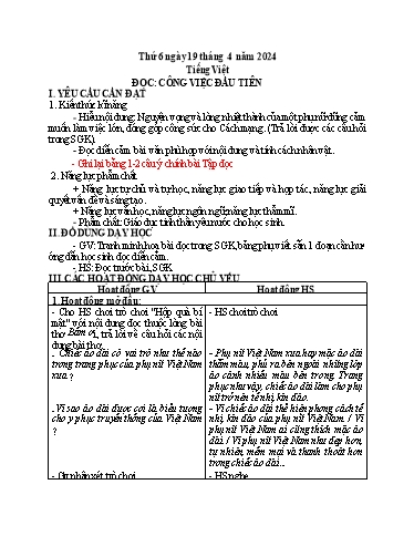 Giáo án điện tử Lớp 5 - Tuần 31 (Thứ 5+6) - Năm học 2023-2024 - Phan Thị Huyền