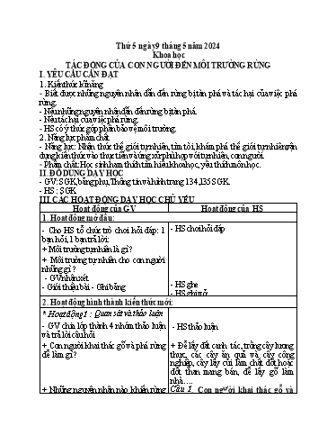 Giáo án điện tử Lớp 5 - Tuần 34 (Thứ 5+6) - Năm học 2023-2024 - Phan Thị Huyền