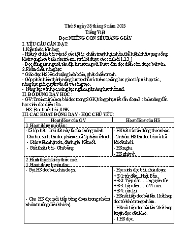 Giáo án điện tử Lớp 5 - Tuần 4 (Thứ 5+6) - Năm học 2023-2024 - Phan Thị Ánh Tuyết