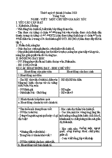 Giáo án điện tử Lớp 5 - Tuần 5 (Thứ 5+6) - Năm học 2023-2024 - Nguyễn Thị Mỹ Linh