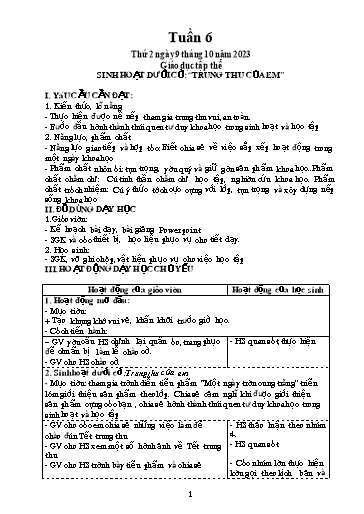 Giáo án điện tử Lớp 5 - Tuần 6 (Thứ 2+3+4) - Năm học 2023-2024 - Phan Thị Ánh Tuyết