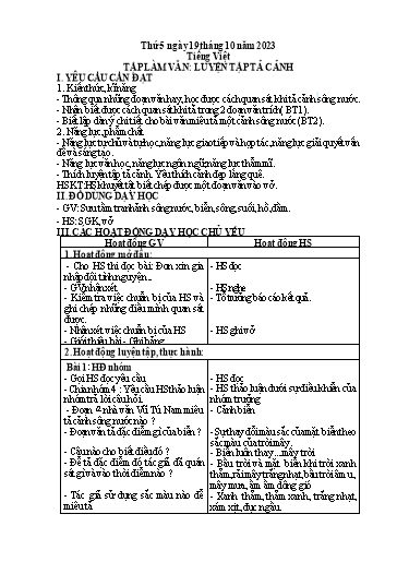Giáo án điện tử Lớp 5 - Tuần 7 (Thứ 5+6) - Năm học 2023-2024 - Hoàng Thị Huệ