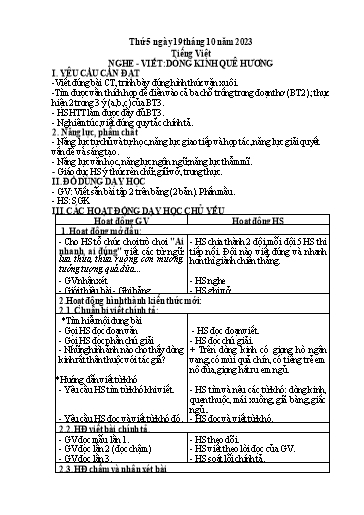 Giáo án điện tử Lớp 5 - Tuần 7 (Thứ 5+6) - Năm học 2023-2024 - Nguyễn Thị Mỹ Linh