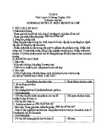 Giáo án điện tử Lớp 5 - Tuần 8 (Thứ 2+3+4) - Năm học 2023-2024 - Phan Thị Ánh Tuyết