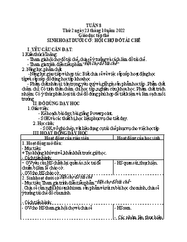 Giáo án điện tử Lớp 5 - Tuần 8 (Thứ 2+3+4) - Năm học 2023-2024 - Phan Thị Huyền