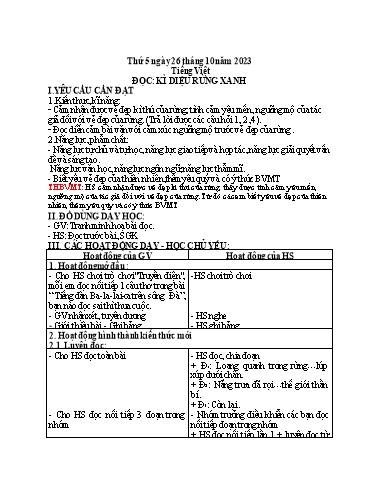 Giáo án điện tử Lớp 5 - Tuần 8 (Thứ 5+6) - Năm học 2023-2024 - Phan Thị Ánh Tuyết