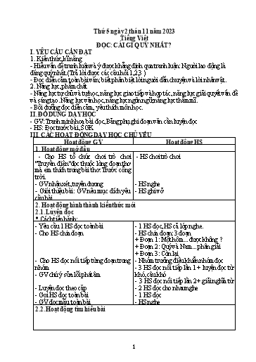 Giáo án điện tử Lớp 5 - Tuần 9 (Thứ 5+6) - Năm học 2023-2024 - Phan Thị Ánh Tuyết